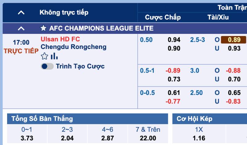 Cách đọc kèo tài xỉu trong thực tế