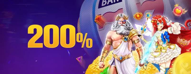 Khuyến mãi 200% tiền thưởng chào mừng Quay Hũ